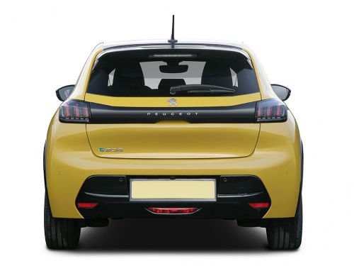 peugeot e-208 electric hatchback 2020 rear
