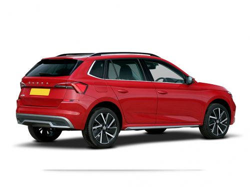 skoda kamiq hatchback 1.0 tsi 95 se 5dr 2019 rear three quarter