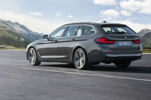 BMW 5 SERIES DIESEL TOURING 520d MHT M Sport 5dr Step Auto [Pro Pack] view 5