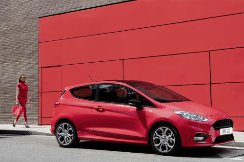 FORD FIESTA HATCHBACK 1.0 EcoBoost Hybrid mHEV 125 ST-Line X 5dr view 2