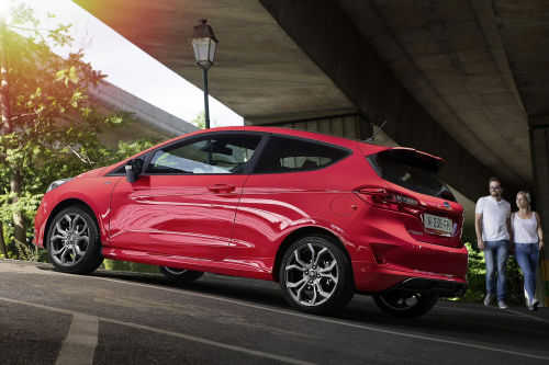 FORD FIESTA HATCHBACK 1.0 EcoBoost Hybrid mHEV 125 ST-Line X 5dr view 3