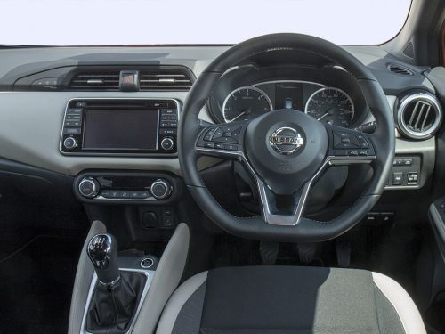 nissan micra hatchback 1.0 ig-t 92 tekna 5dr 2020 interior