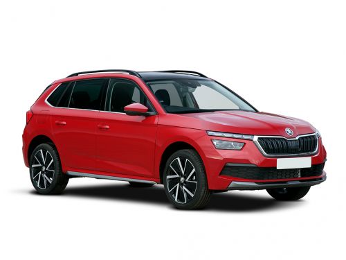 skoda kamiq hatchback 1.0 tsi 95 se 5dr 2019 front three quarter